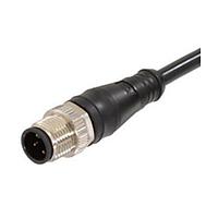 Molex 1200652275 ເສັ້ນສາຍເຊນເຊີ / ເສັ້ນສາຍອັກຊັວເຕີ CSE M12 4P AC MA STR WSOR 1M SE UNSH BK