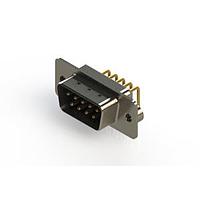 EDAC 621-M09-360-LT2 ຕົວເຊື່ອມ D-Sub - ຕົວເຊື່ອມ D-Sub ມຸມຂວາ ຄວາມໜາແບບມາດຕະຖານ