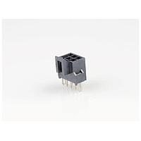 Molex 105312-3806 ກອງຫົວຂໍ້ແລະກອງສາຍ NANO-FIT HDR VT DLR FRK 6CKT G+lube BLK