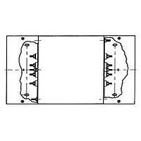 Corcom - TE Connectivity AA407 ຊຸດຕິດຕັ້ງຕົວກັນກະປົກສາຍພະລັງງານ ມີຝາແລະດອກເມືອງ 40-60A