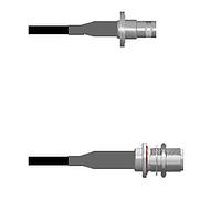 Amphenol Custom Cable Q-0801X0008108i ສາຍສັ້ນ RF BNC-SJB/N-SJB RG58 108I