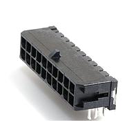 Molex 43045-2021 ຊຣູດ Microfit 3.0 RA PTH clip DR Tin 20 Ckt