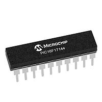 Microchip Technology PIC16F17144-I/P MCUs 7KB Flash, 512B RAM, 128B EEPROM, 12b Diff. ADCC, 1xOP-AMP, 2x16-bit dual PWM