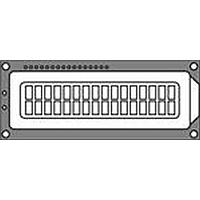 Hantronix HDM16216L-5-Y10S ໂມດູນສະແດງຕົວອັກສອນ COG LCD ພາຍໃນສີຂາວ ມີແສງຫຼັງ LED ສີຂາວ Transflective