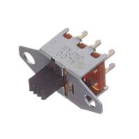 AMP Connectors - TE Connectivity SLS22004 ສະລາຍສະວິດ DPDT 0.5A 125VAC SWITCH SLIDE