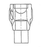Yazaki 7282702010 ຕູ້ປະກອບປະກັບ CONN 2P 090 II ສີແດກກຣີ