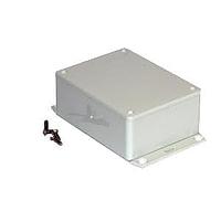 Hammond Manufacturing 1591SF2GY ກອງປົກປ້ອງມີຂອງຢືດ ABS ມີຂອງຢືດລຸ່ມ 4.3x1.6x3.2" ສີເທົາ