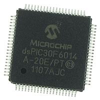 Microchip Technology dsPIC30F6014A-20E/PT DSCs 20MIPS 144 KB