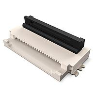 GCT (Global Connector Technology) FFC2C05-21-G ບອດມາຍງ 21W, 0.5mm FFC, R/A, Dual Cont, Tabbd, B/Flp, H2.2mm, Gld, SMT, T&R