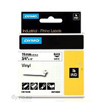 DYMO 63020775 Rhino IND vinyl tape ສີຂາວ (19mm x 5.5m)