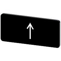 SIEMENS 3SU19000AC160QS0 ປ້າຍປະກັດ, ລູກສອນຂຶ້ນ INSCR LABEL, 12.5 X 27MM, ສັນຍາລັກ: ລູກສອນຂຶ້ນ