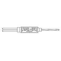 Raychem - TE Connectivity CM4526-000 ອຸປະກອນເຊື່ອມຕໍ່ຂໍ້ມູນ Data Bus Microcouplers D-500-L456-1-612-156