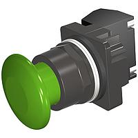 SIEMENS 52BP2W3A ປຸ່ມກົດດຶງ Push-Pull, MTD, ສີຂຽວ, ພລາສຕິກ 1 3/4", 2POS