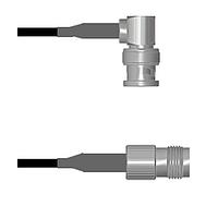 Amphenol Custom Cable Q-0D04G0003048i ສາຍສັ້ນ RF BNC-RP/TNC-SJ G174 48I