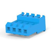 AMP Connectors - TE Connectivity 3-640595-4 ຮູງຮັບ Receptacle 4 POS RECPT 26 AWG FEED THRU