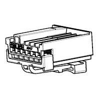 AMP Connectors - TE Connectivity 284593-3 ກອງປົກ 6W HOUSING + SECONDARY LOCK 07