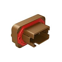 Amphenol SINE Systems AT15-12PD-BM16 ຕົວເຊື່ອມ Str Flng Mnt PCB Rcp 12POS Brw Tin Cont D