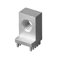 Wurth Elektronik 7461063 ຈາກມຸມຂວາ ແຜ່ນຫຼັກສີ່ງ WP-RATR Pn-Plt 90Deg 8Pin 2Rw1.6Dia 160A