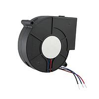 Delta Electronics, Inc. BFB1024HH-F00 ພູມລົມ Blower, 97x94x33mm, 24VDC, Ball, 3-Lead Wires, Lock Rotor Sensor, Tachometer