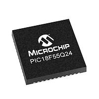 Microchip Technology PIC18F55Q24-E/6LX ມາຄຣອຄຄອນໂຕເລີ 32KB Flash, 2KB RAM, 512bytes EEPROM, MVIO, 10b ADC2, 8b DAC, ACP, Comp, PWM,