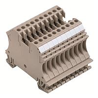 Weidmuller 1020800000 ເຄື່ອງມືແລະອຸປະກອນເຊື່ອມຕໍ່ Terminal Block WDU 2.5/10 BEZ/NE