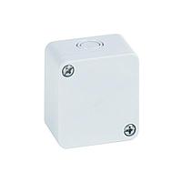 Altech 120-455 ລົດລົງ DIN 2.05 x 1.97 x 1.38 ໂປລີຄາໂບເກດ ສີເຫຼືອງເທົາ