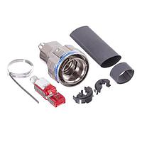 Amphenol Socapex 35498N ຊຸດ Circular Sz 19 Plg ມີ EMI Backshell Wire 1.6m