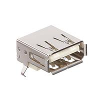 EDAC 690-004-221-013 ຕົວເຊື່ອມ USB Type A SINGLE JACK TYPE A GOLD FLASH RT ANGLE