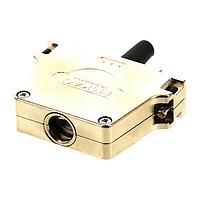 Molex / FCT 172704-0102 ປົກປ້ອງການດຶງຂອງຮອບຫົວ 37P METAL HOOD STRAIGHT CBL OUTLET