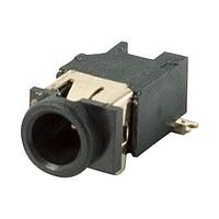 Same Sky (formerly CUI Devices) PJ-074-SMT-TR ຈແກດ 0.8 x 3.35 mm, 2.0 A, ຮະດັບຮອງ, ຕິດຕັ້ງພື້ນຜິວ (SMT), ມີການປ້ອງກັນ, 3 ສາຍນໍາພາພະລັງງານ Dc Power Jack Connector