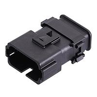 Amphenol SINE Systems AT16-18PC-SR02 ຝາຮັບ 18 ທາງ 18 ຕຳແໜ່ງ, ມີກະແຈ C, ສີດຳ