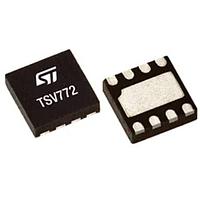 STMicroelectronics TSV772IQ2T ເອັັບແອມປລິຟາຍເຊີຍການດຳເນີນງານ ຄວາມກວ້າງແຮງສູງ (20MHz) ອອຟເຊັດຕ່ຳ (200 uV) ແຣວ-ຕໍ່-ແຣວ 5V Op amp