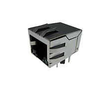 Adam Tech MTJ-88TX1-FSD-PG-L16 ປຸ່ມ RJ45 MODULAR JACK, ປົກກັນສະໄປລ, PNL