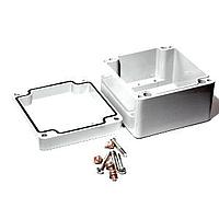Hammond Manufacturing 1590Z119GY ກວດກົດຫນາຂອງອາລູມິເນຍທີ່ມີຄວາມທົນທານສູງພ້ອມກັບຂາຍືນ 4.8x2.4x4.8" ສີເທົາ