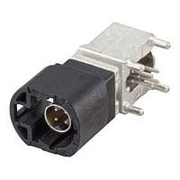 Rosenberger D4S20G-400A5-A ຕູ້ຕໍ່ PCB ມຸມຂວາ ປລັກ PCB ມີກະແປງ T&R ສີດຳ