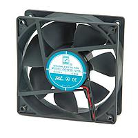 Orion Fans OD1238-12LB ພັງລົມ DC Axial, 120x120x38mm, 12VDC, 73CFM, 0.24A, 33dBA, 1950RPM, Ball, 2xWire 24AWG
