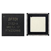 FTDI Chip FT4232HAQ-TRAY USB ເປັນ UART USB Hi-Speed ເປັນ ຊ່ອງສະເລີຍສີ່ຊ່ອງ Serial UART/JTAG/SPI/I2C IC, ລົດຍົນ, QFN-64, ຖານວາງ.