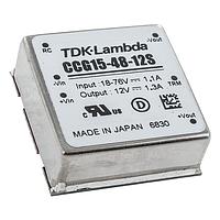 TDK-Lambda CCG15-48-12S ອິສເອລເທດ 15.6W 24/48Vin 12Vout 1.3A