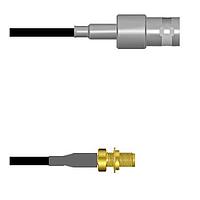 Amphenol Custom Cable Q-0302W0003006i ສາຍສັນຍານ RF BNC-SJ/SMA-SJB G174 6I