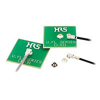 Hirose Electric U.FL-2LPHF6-066N1-A-35 ການປະກອບສາຍ RF 1.9mm ຫາ 2.4mm ຄວາມສູງຕົວຕົນ, ຕົວເຊື່ອມ Micro Coaxial SMT ນ້ຳໜັກເບົາ