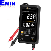 PCE DM 6 Digital Multimeter (1000VDC, 750VAC, True RMS)