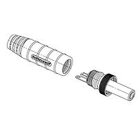 CONXALL S15KS20 ເຄື່ອງສົມບັດ 15 Amp Series Sealed Plug, 0.225" [5.7mm] Max Cable Size