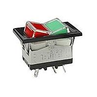 NKK Switches LW3123/C-UL-N4DF-A ສະຫນັບສະຫນູນ Rocker POWER ROCKER ILLUMINATED/SNAP-IN