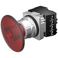 SIEMENS 52PP2GDAB Push-Pull PP2,MTD,XFMR 120V,ແສງແດງຄົບ,NO-NC,LED