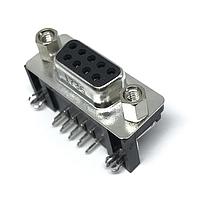 Amphenol Commercial Products L77DE09SA4CH4F ຕົວເຊື່ອມ D-Sub - ຄວາມໜາແຮງມາດຕະຖານ D-SUB