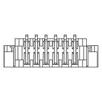 Amphenol Commercial Products G88002101THR ສາຍສົດທີ່ມີການຄຸ້ມຄອງຕໍ່ກັບບອດ 1.25mm Pitch STR SMT,1x2Pin,Matte TIN, NY4T,T&R,Color-Natural,Halogen Free