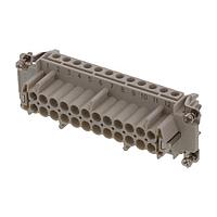 Molex 93601-0297 ອິນເຊີດ 24P +PE F INSERT 16A SRW TERM 7324.6007.0