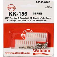 Molex 76650-0105 ຊຸດຕໍ່ຕໍ່ KK-156 Connector Kit Rec no rmp term 10Ct