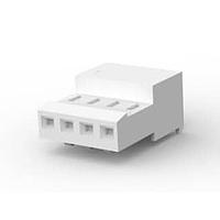 AMP Connectors - TE Connectivity 3-641191-4 ຮູງຮັບ Receptacle RCPT 4P 24 AWG ສີຂາວ