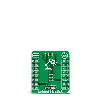 Mikroe MIKROE-5106 ເຄື່ອງມືພັດທະນາເຊັນເຊີອອບຕິກ Ambient 17 Click